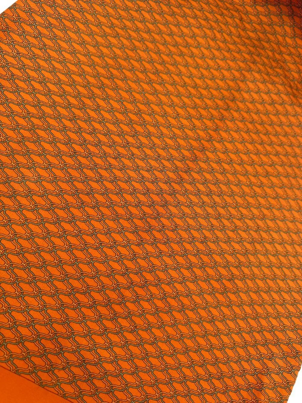 Hermès Long Scarf Angora and Silk